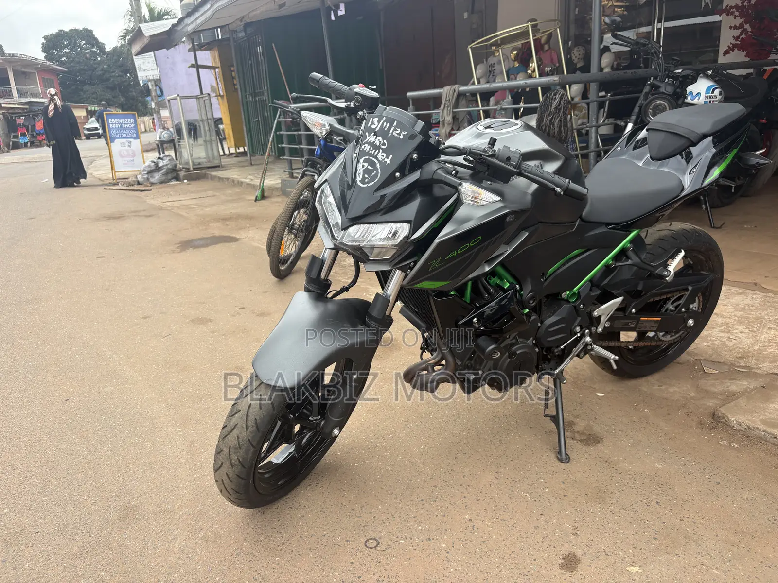 Kawasaki Z400 2024 Black