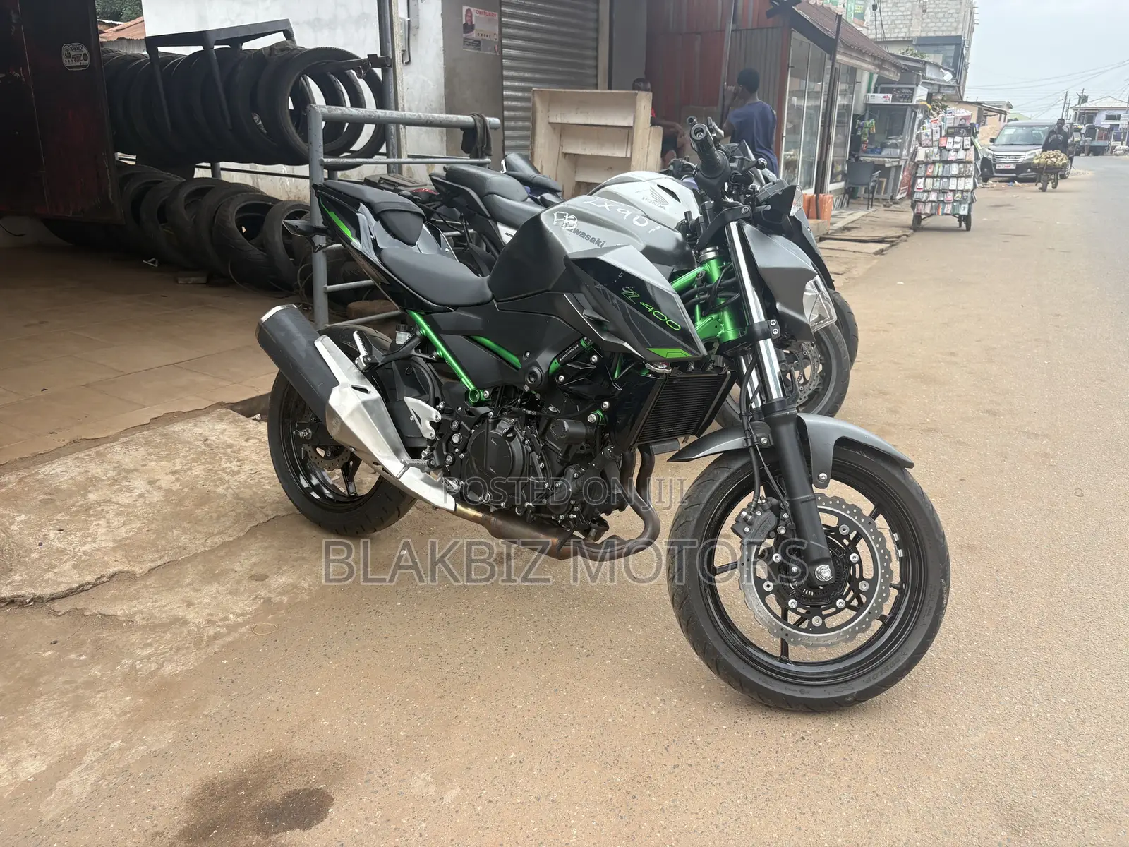 Kawasaki Z400 2024 Black