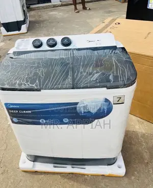 Order Midea 7kg Spin Dry Washing Machine(White) Transparent Lid