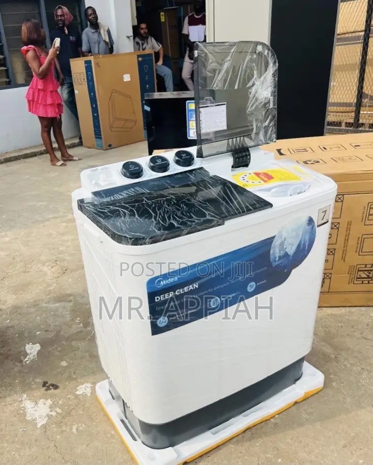 Get Premium Midea 7kg Spin Dry Electric Washing Machine(White)