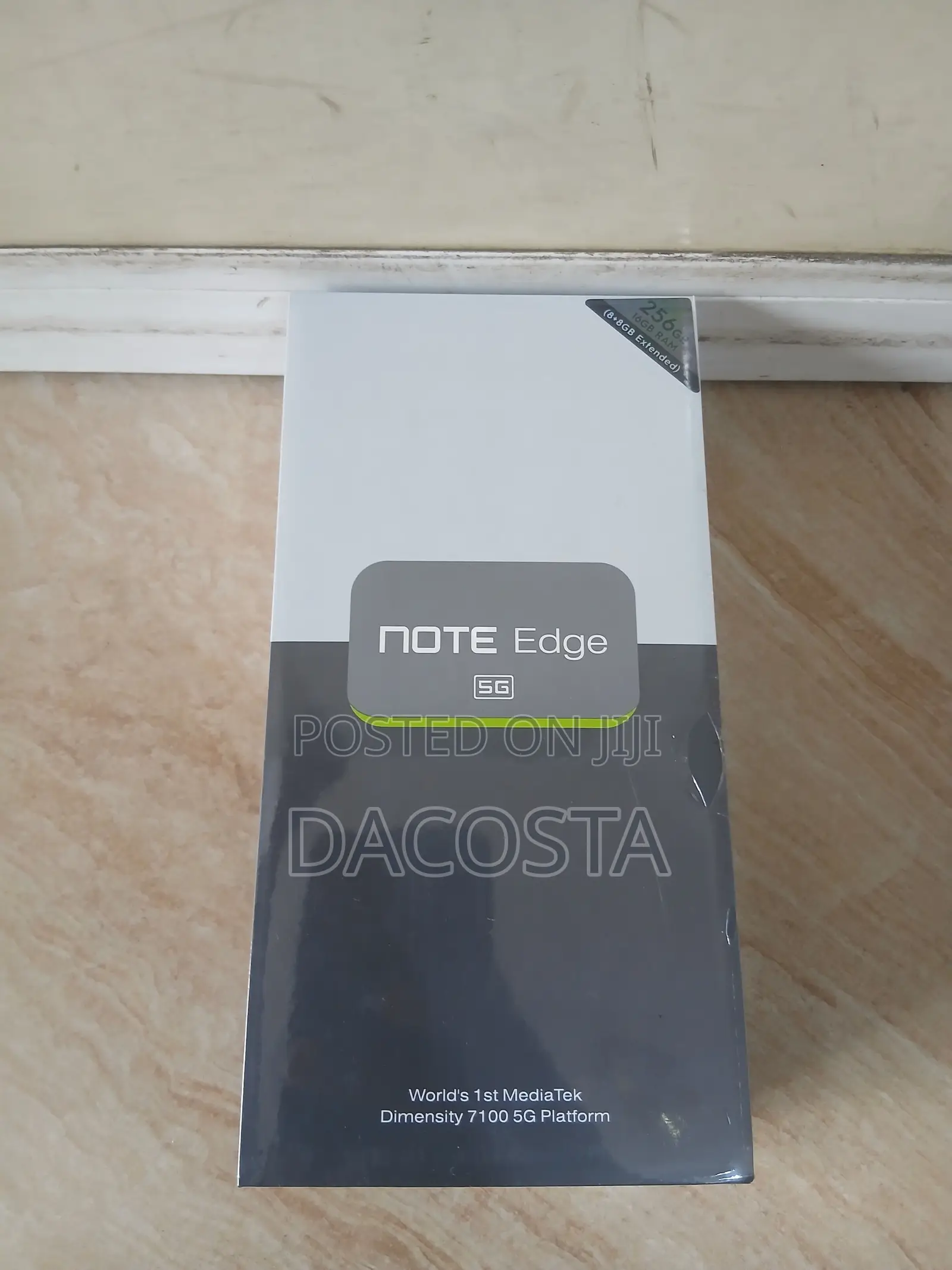 New Infinix Note Edge 256 GB Black