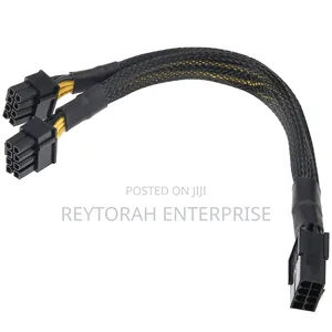 PCIE 8pin Female to Dual 8pin Male Cable