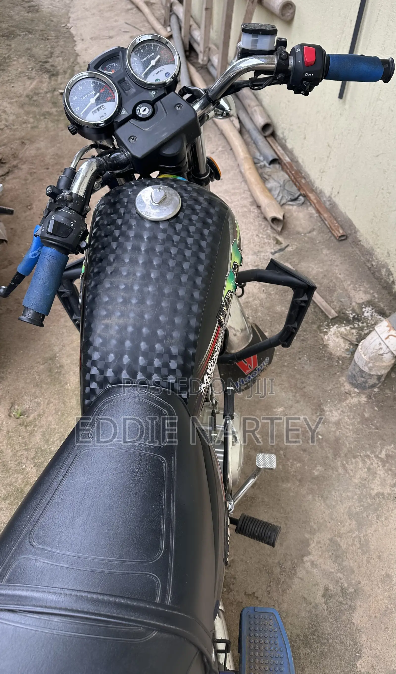 Haojue HJ125-8K 2025 Black
