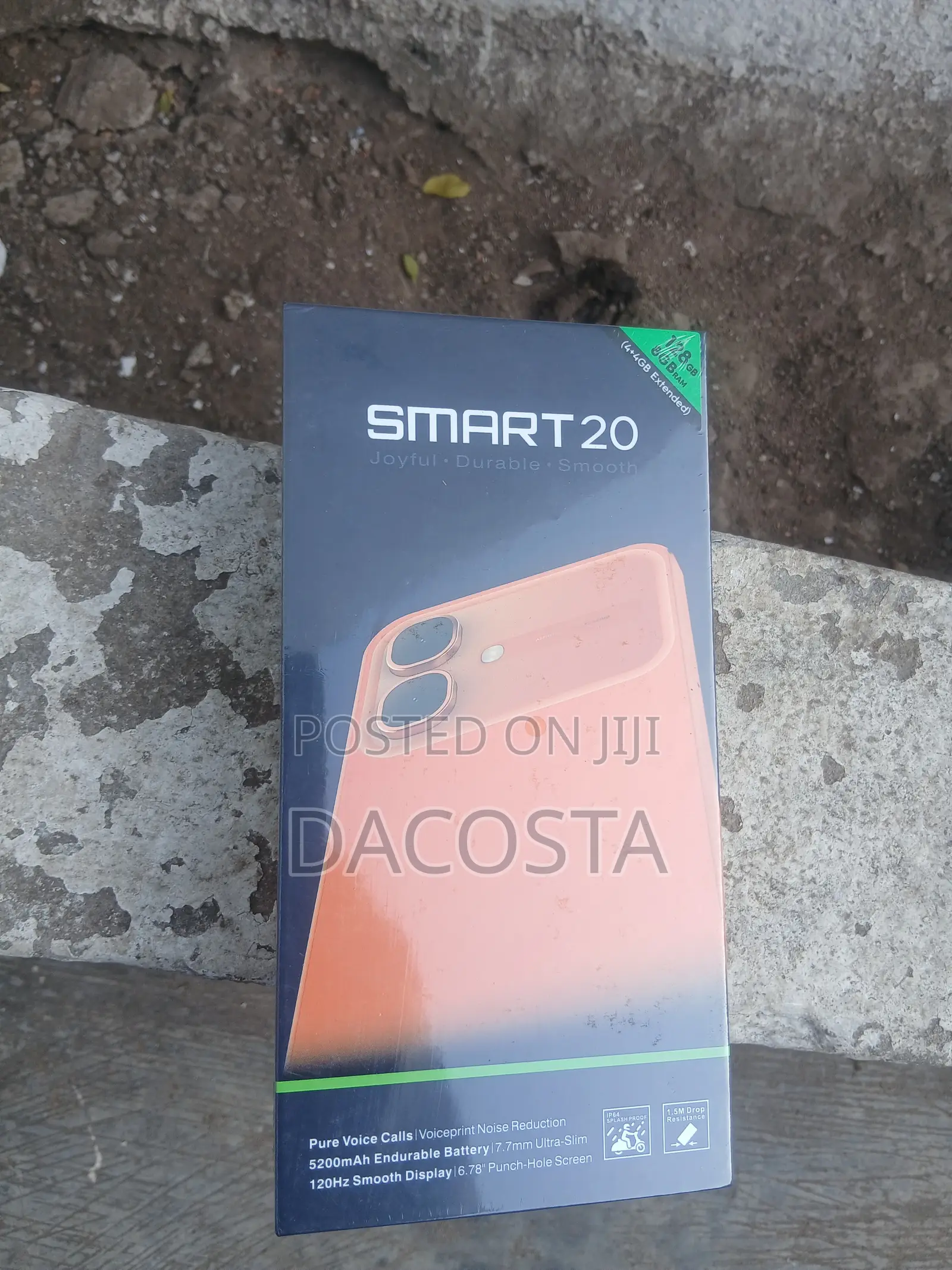 New Infinix Smart 20 128 GB Black