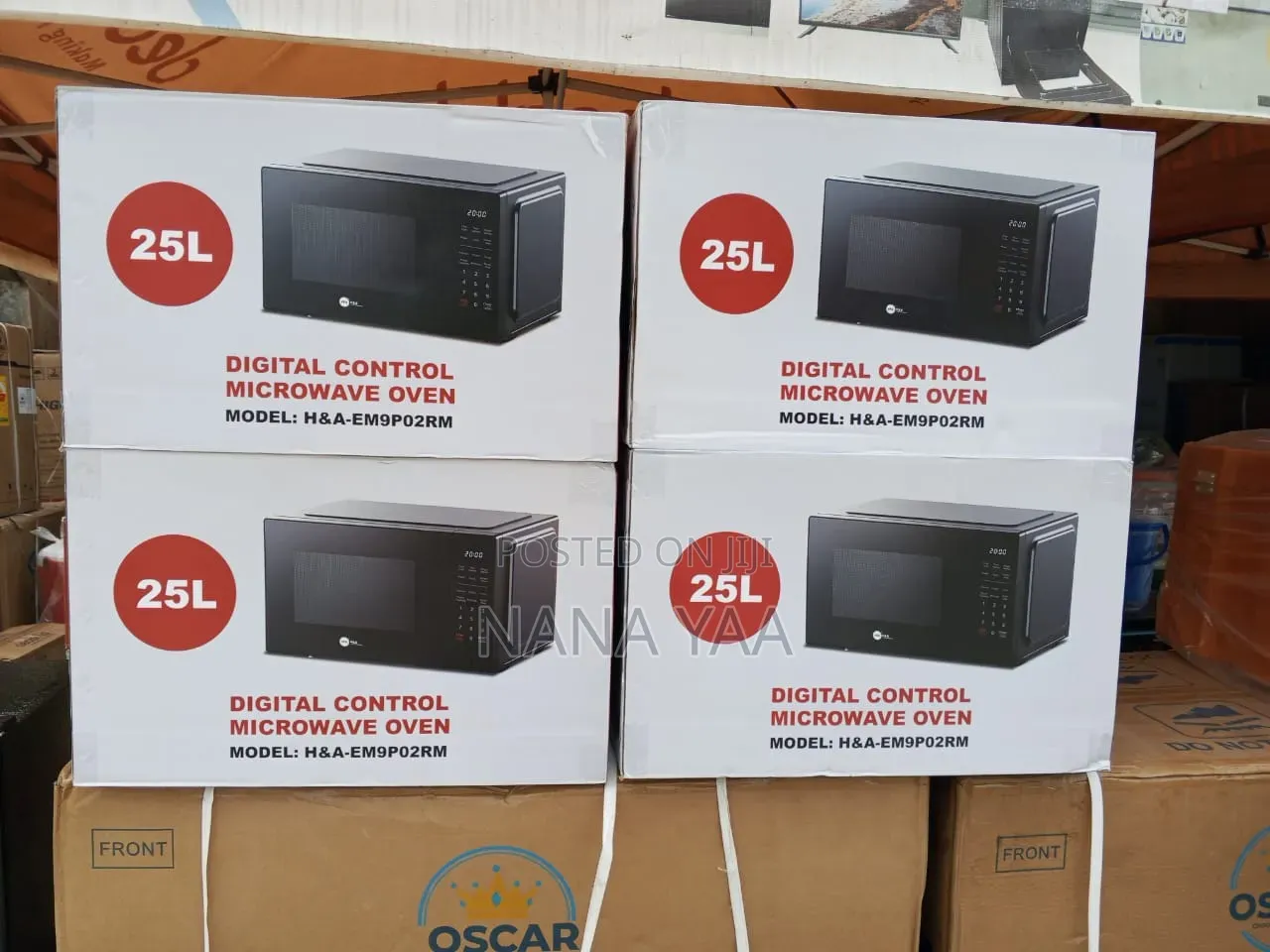 H&A Digital Microwave Oven 25 Litres