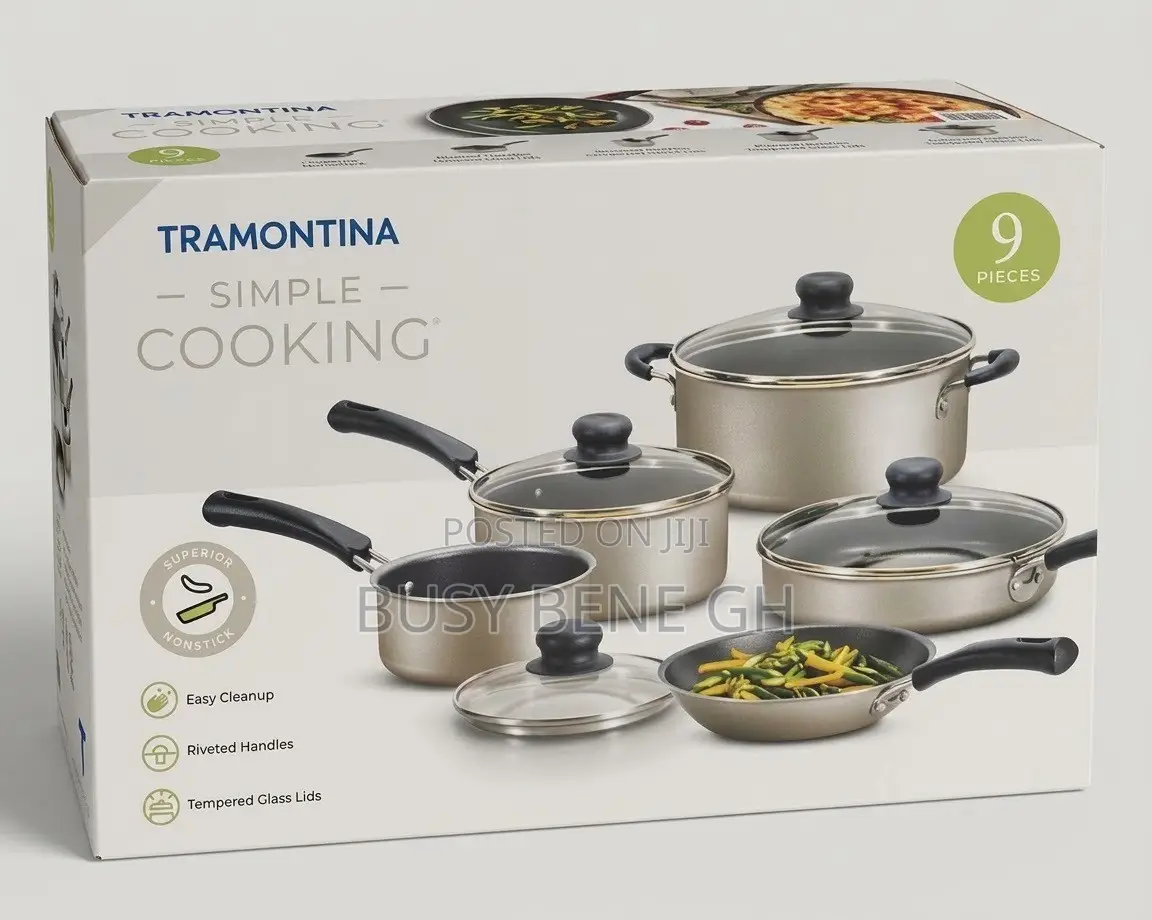 Tramontina 9-Piece Non-Stick Cookware Set