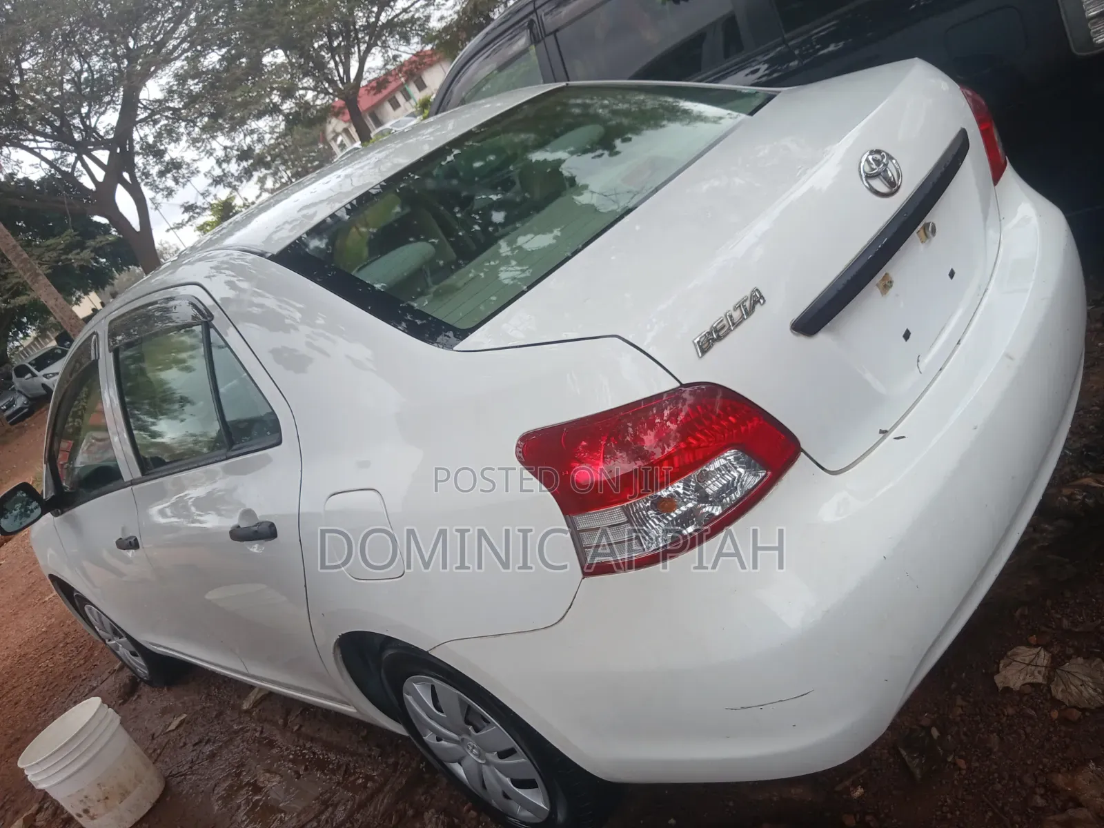 Toyota Belta 2012 White