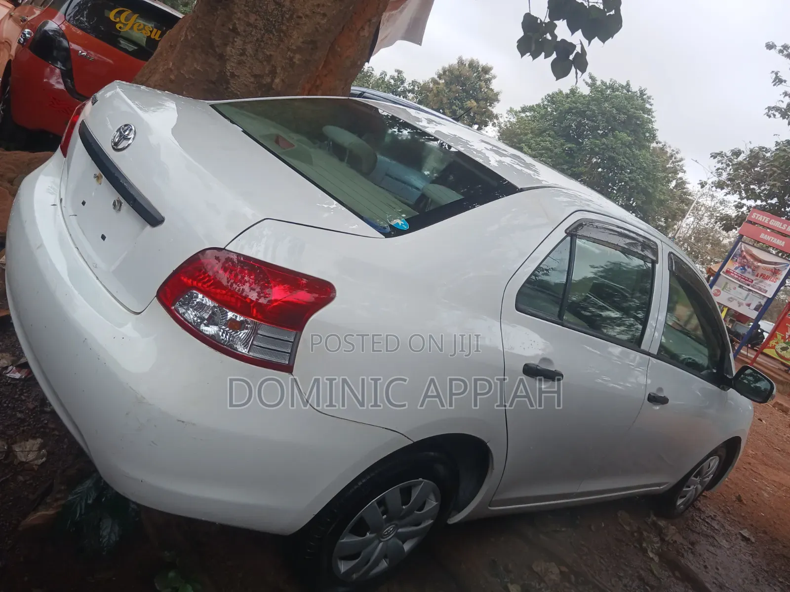 Toyota Belta 2012 White