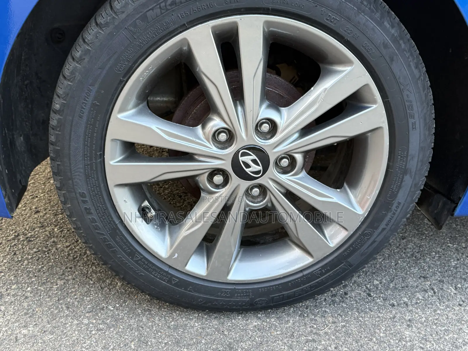 Hyundai Elantra 2017 Blue