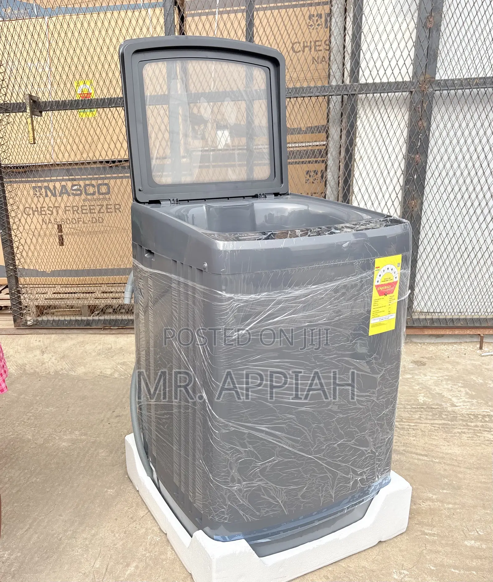 Classic Design Nasco NasTL-B120fl Top Load Washing Machine +Steam Iron