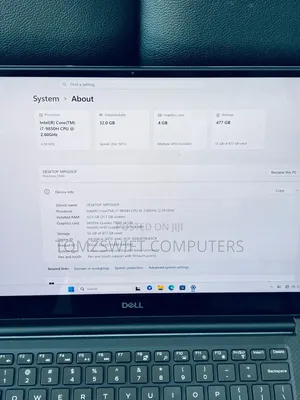 Laptop Dell Precision 5540 32GB Intel Core i7 SSD 512GB