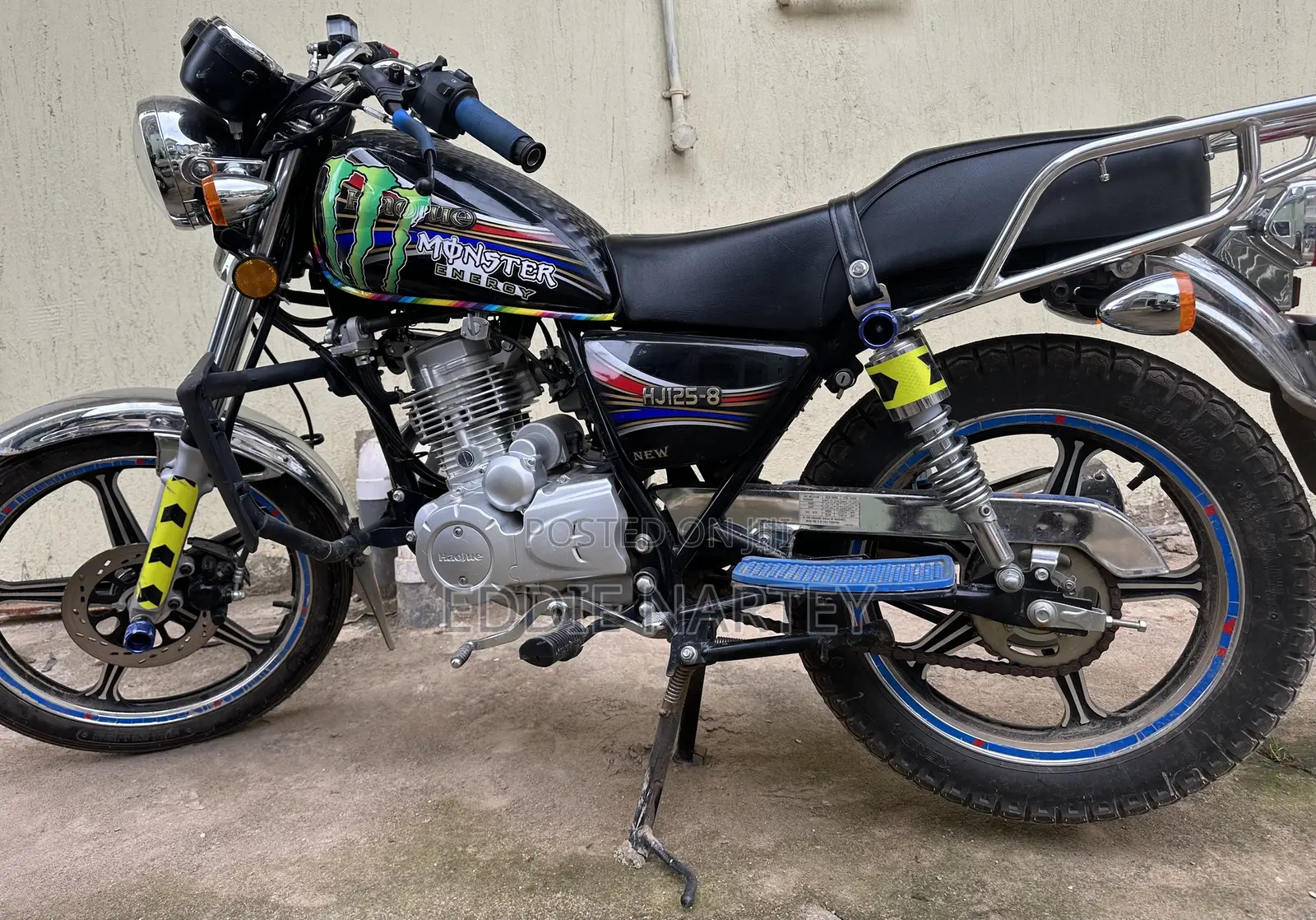 Haojue HJ125-8K 2025 Black
