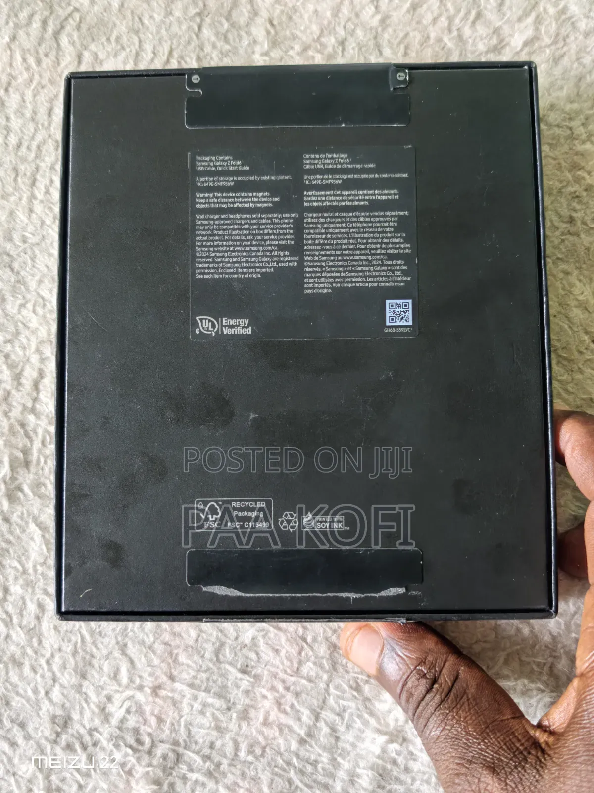 New Samsung Galaxy Z Fold6 256 GB Silver