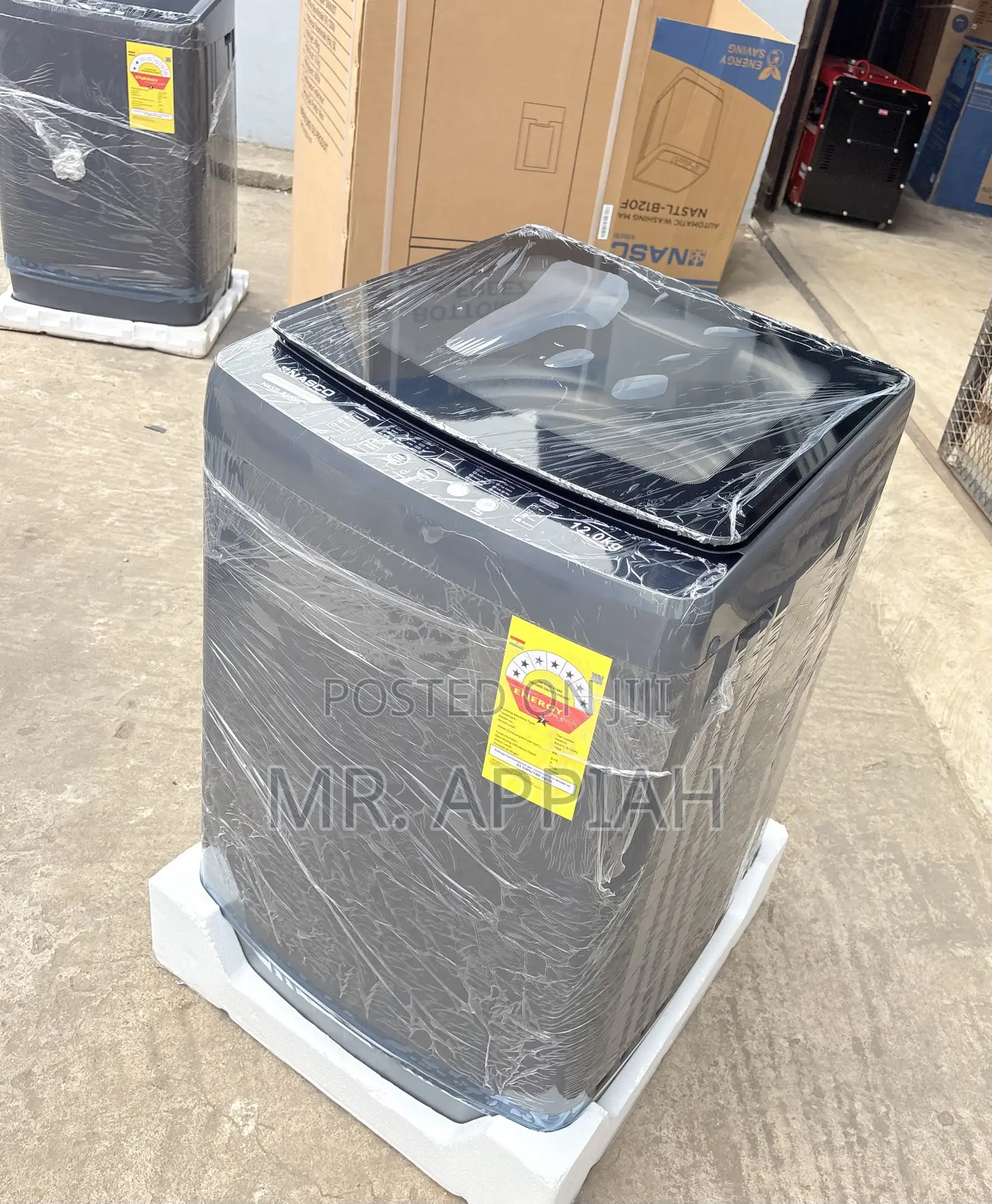 Shop Quality Nasco Full Automatic Washing Machine(NASTL-B120FL)12kg