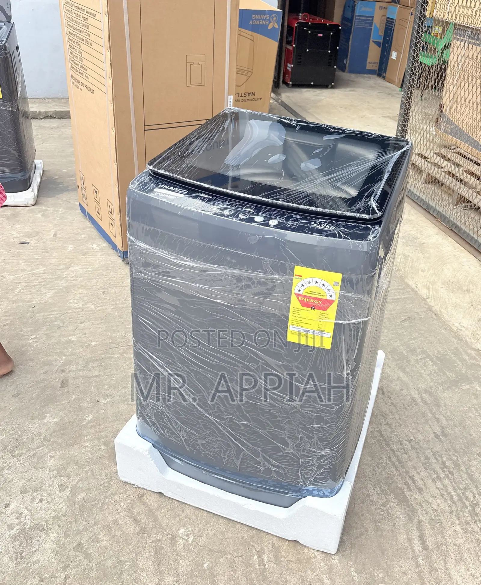Shop Quality Nasco Full Automatic Washing Machine(NASTL-B120FL)12kg