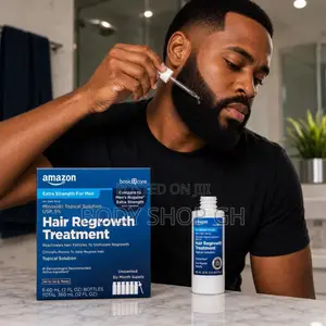 Amazon Minoxidil for Hairline, Beard, Bald Spots - Kirkland Minoxidil