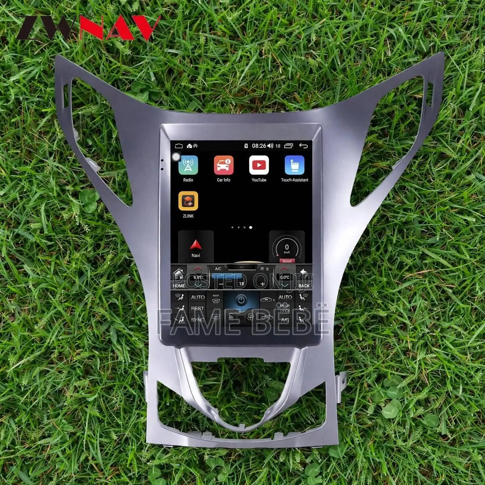 Tesla-Style Android Screen Frame