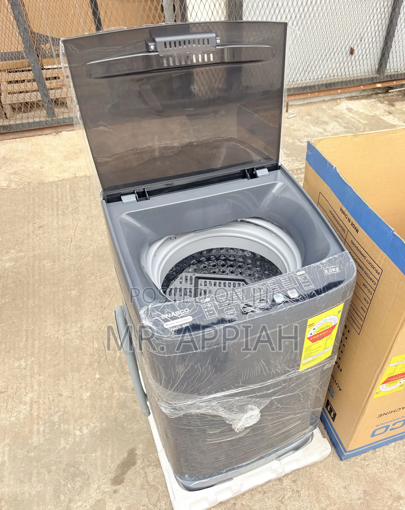 Get Affordable Nasco 8kg Top Load Washing Machine(dark Gray)