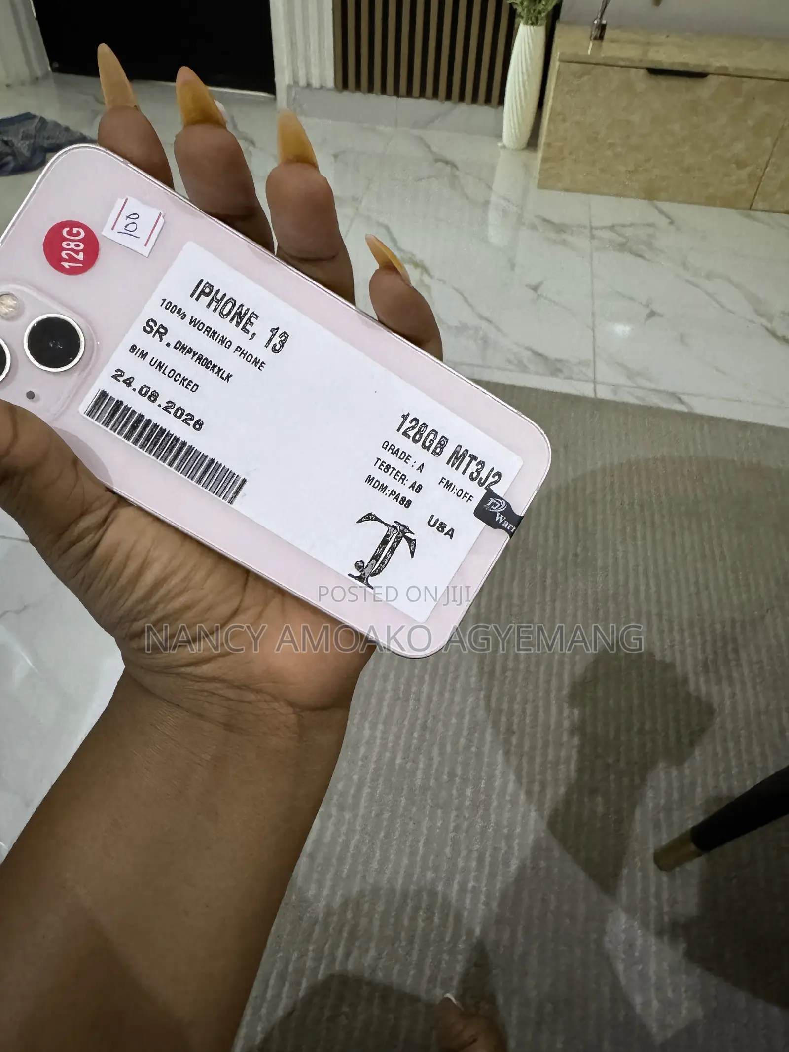 New Apple iPhone 13 128 GB Pink