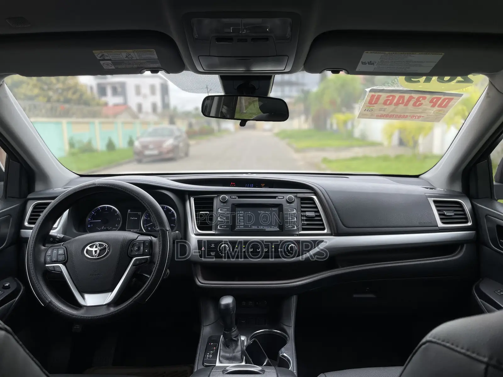 Toyota Highlander LE 4x2 (2.7L 4cyl 6A) 2018 White