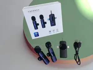 3-in-1 Rechargeable Wireless Microphone