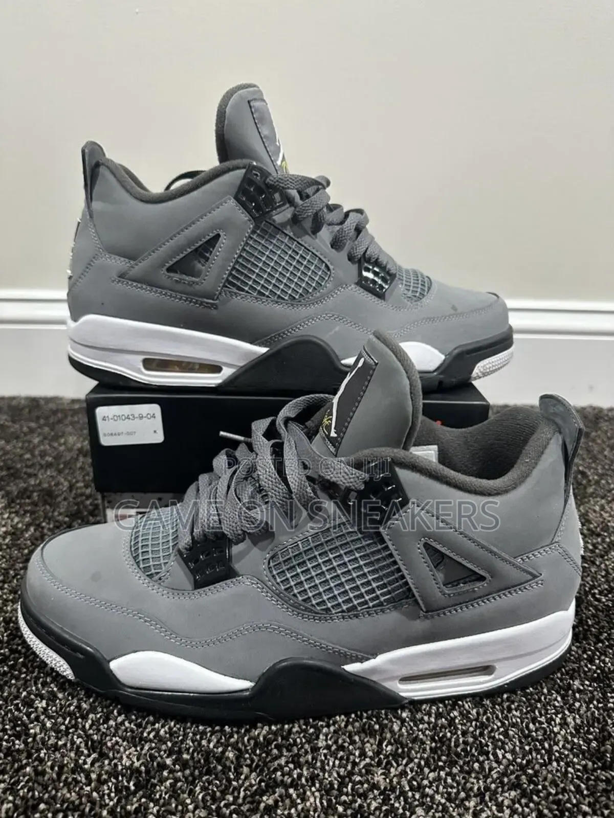 Air Jordan 4 Retro Cool Grey
