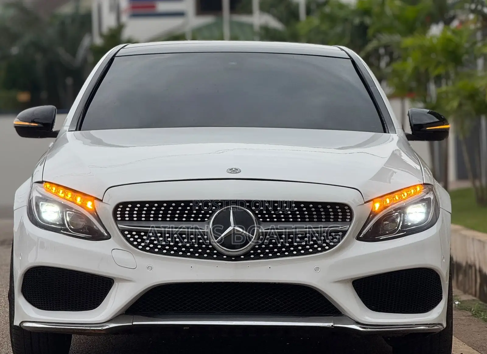 Mercedes-Benz C300 2018 White