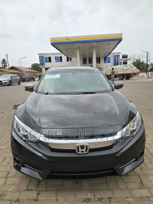 Honda Civic EX Sedan 2018 Black