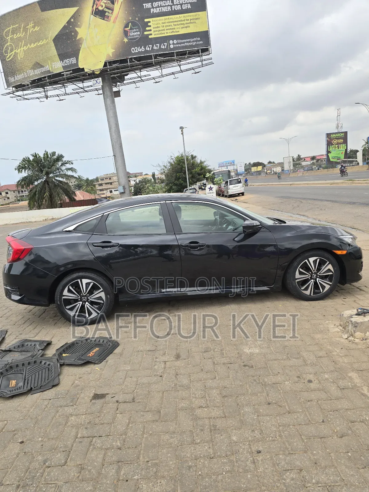 Honda Civic EX Sedan 2018 Black