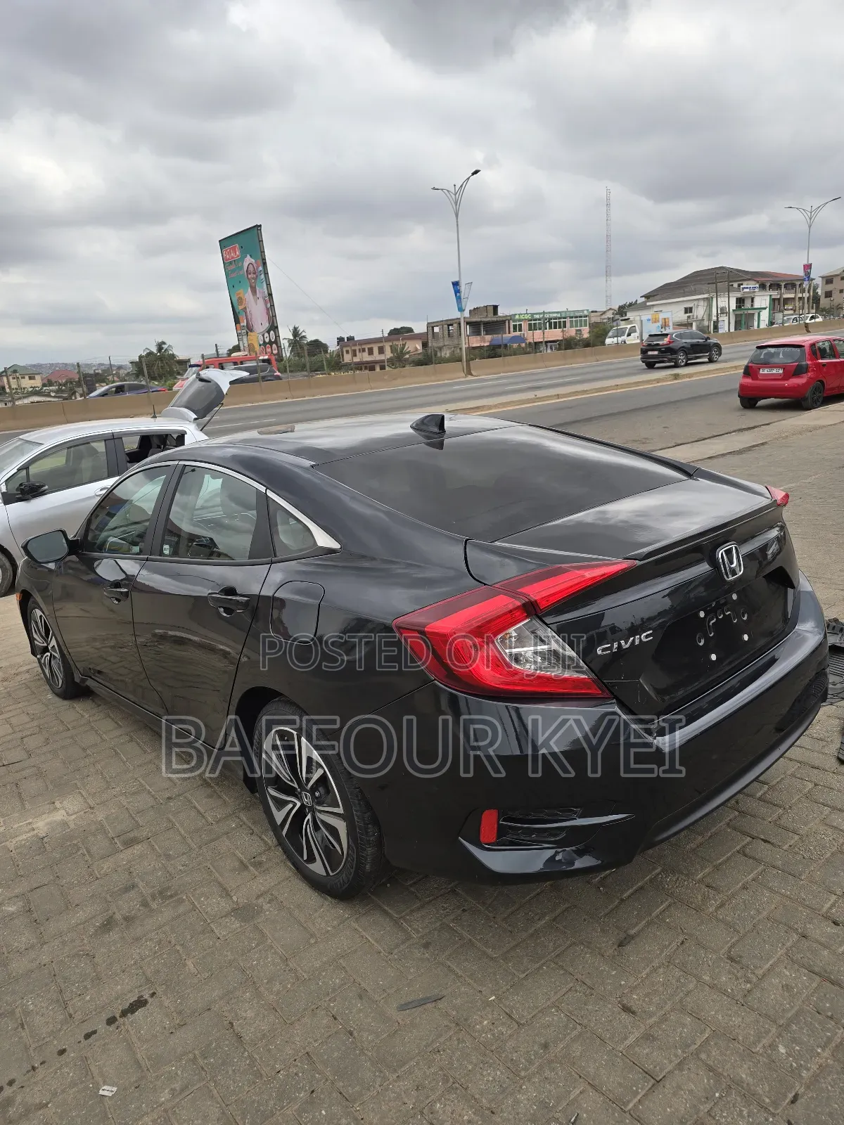 Honda Civic EX Sedan 2018 Black