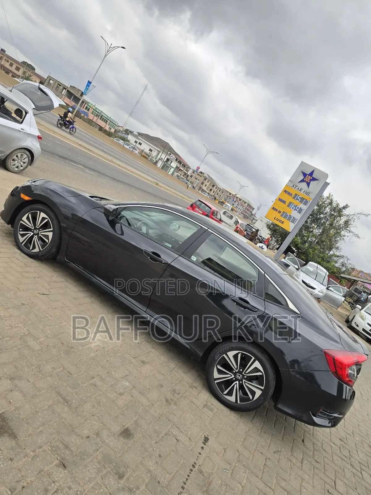 Honda Civic EX Sedan 2018 Black