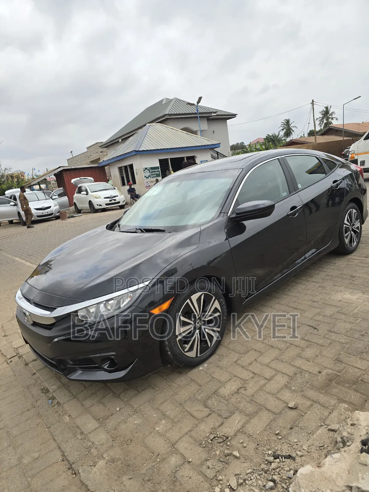 Honda Civic EX Sedan 2018 Black