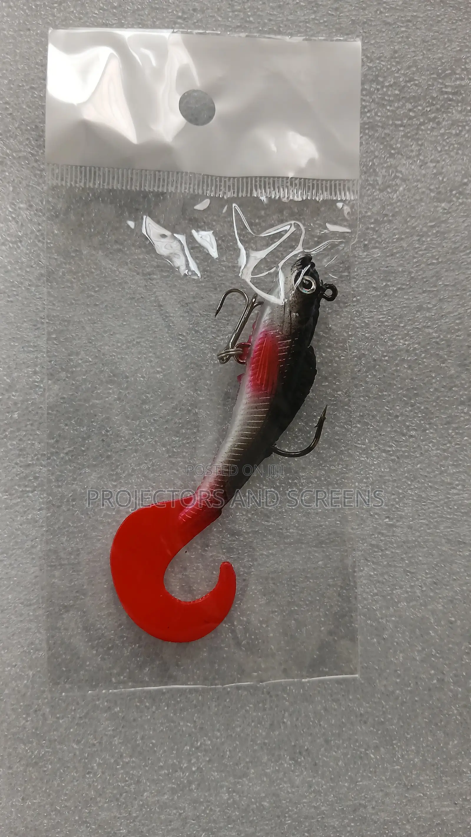 5 Shrimps 1 Fish With Hooks Baits for Fishing