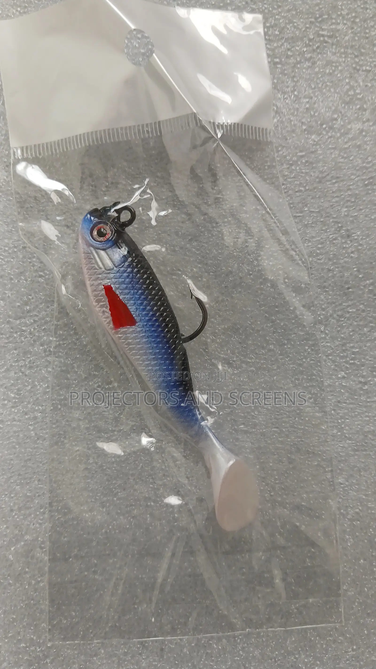 5 Shrimps 1 Fish With Hooks Baits for Fishing