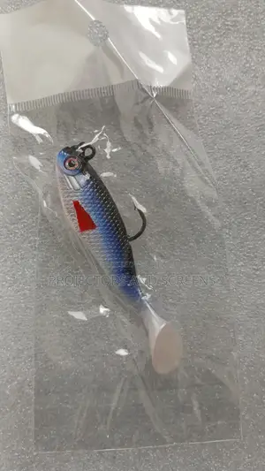 5 Shrimps 1 Fish With Hooks Baits for Fishing