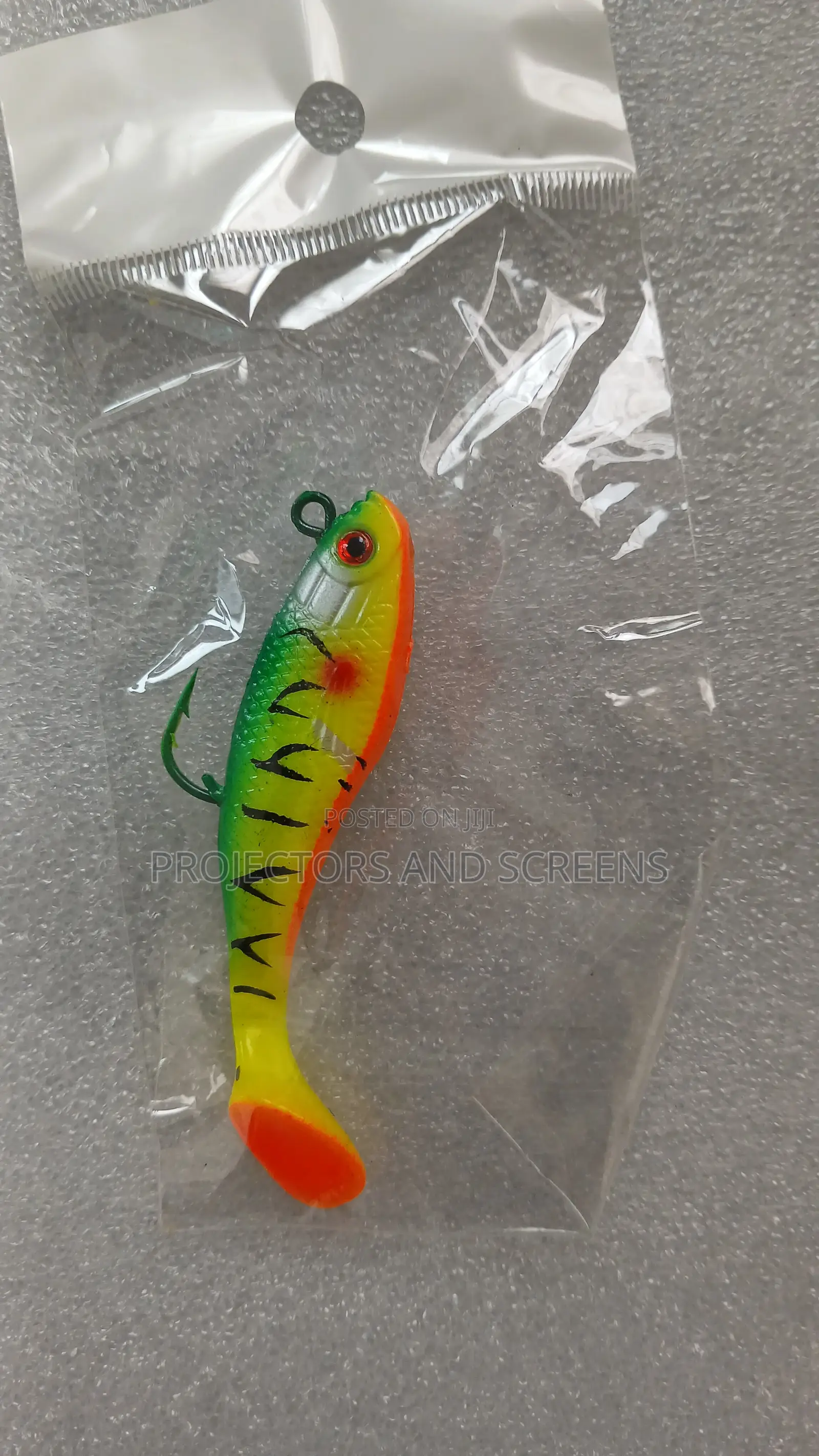 5 Shrimps 1 Fish With Hooks Baits for Fishing