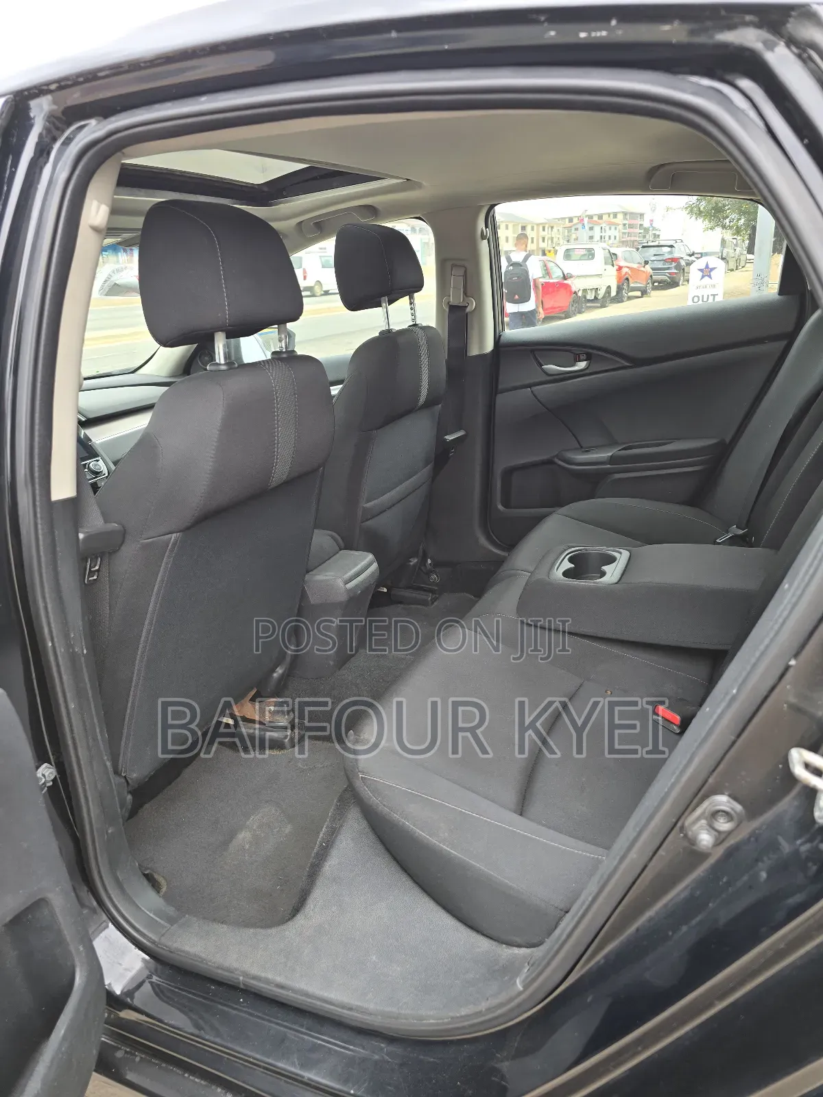 Honda Civic EX Sedan 2018 Black