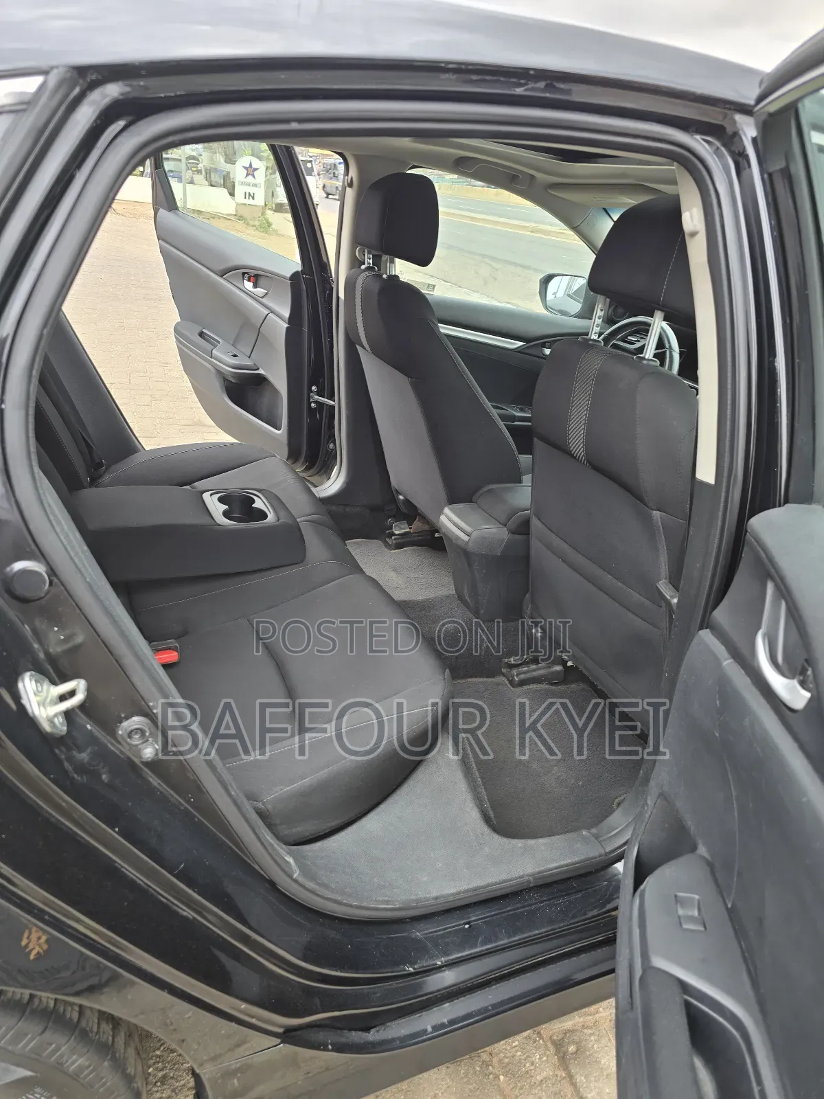 Honda Civic EX Sedan 2018 Black
