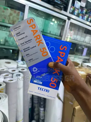 New Tecno Spark 50 128 GB Gray