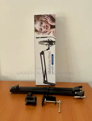 Desktop Mount Professional Microphone Adjustable Stand and Holder