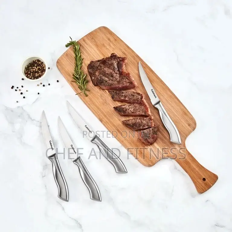 Cuisinart Classic Stainless Steel 4-Piece Steak Knife Set