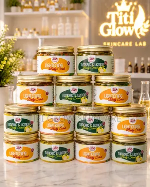 Turmeric & Lemon Body Scrub & Lightening Body Scrub