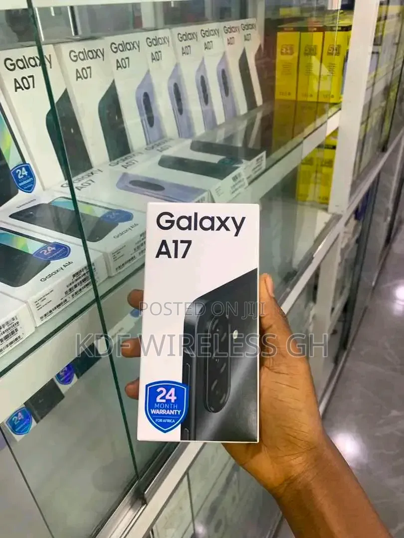 New Samsung Galaxy A17 5G 256 GB Black