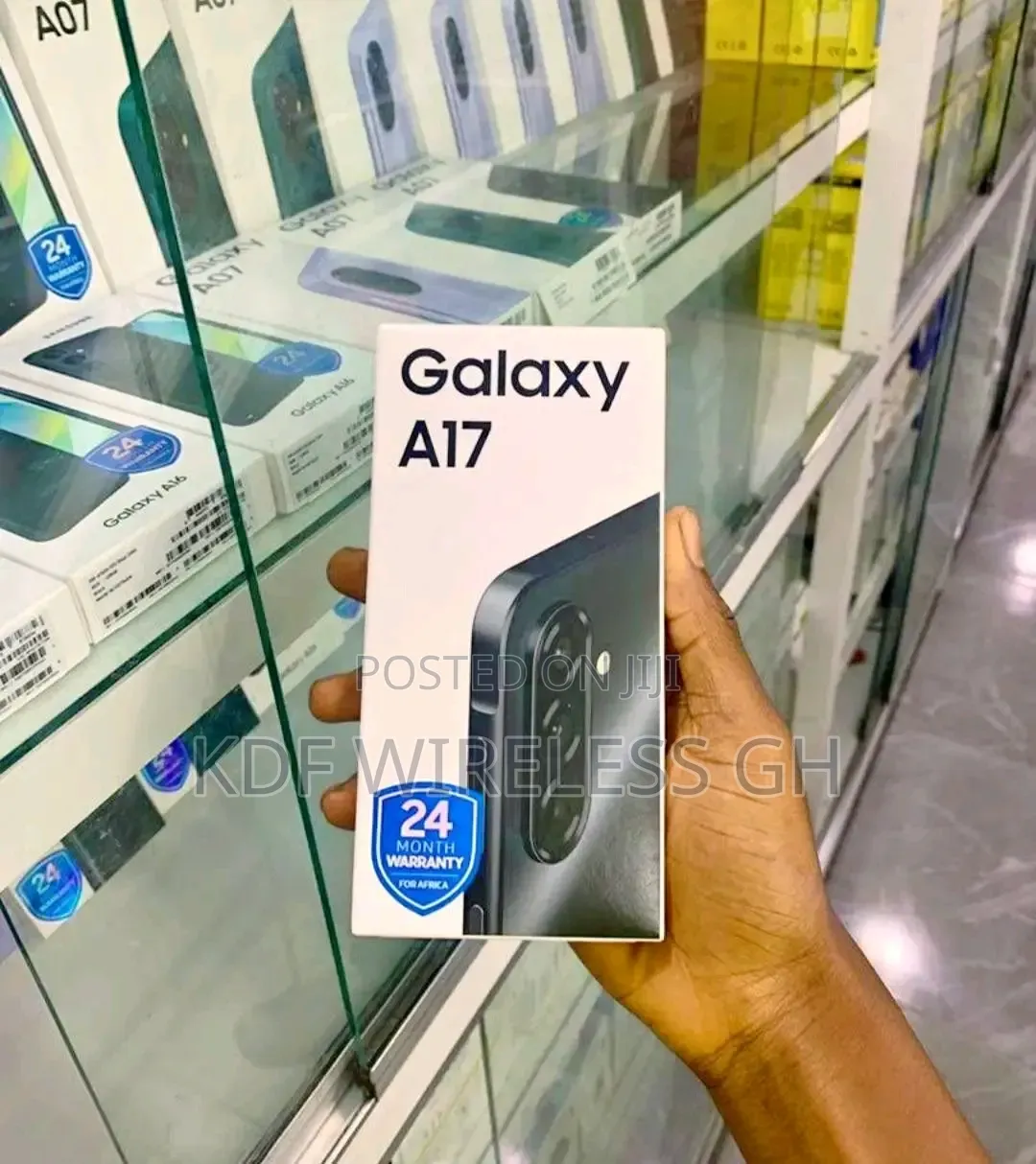 New Samsung Galaxy A17 5G 256 GB Black