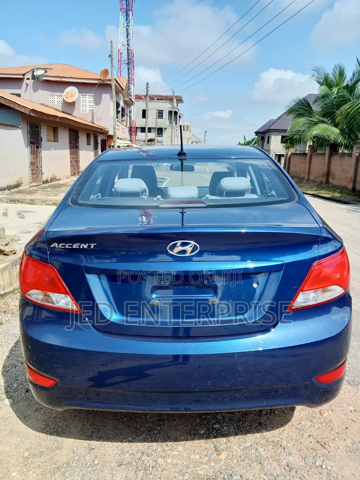 Hyundai Accent 2015 Blue