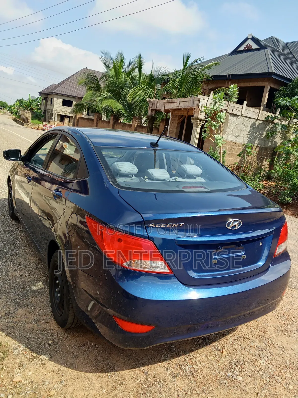 Hyundai Accent 2015 Blue