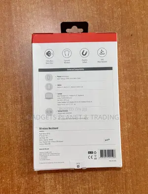 Itel Wireless Neckband Bluetooth Player With 12hrs Playback Time