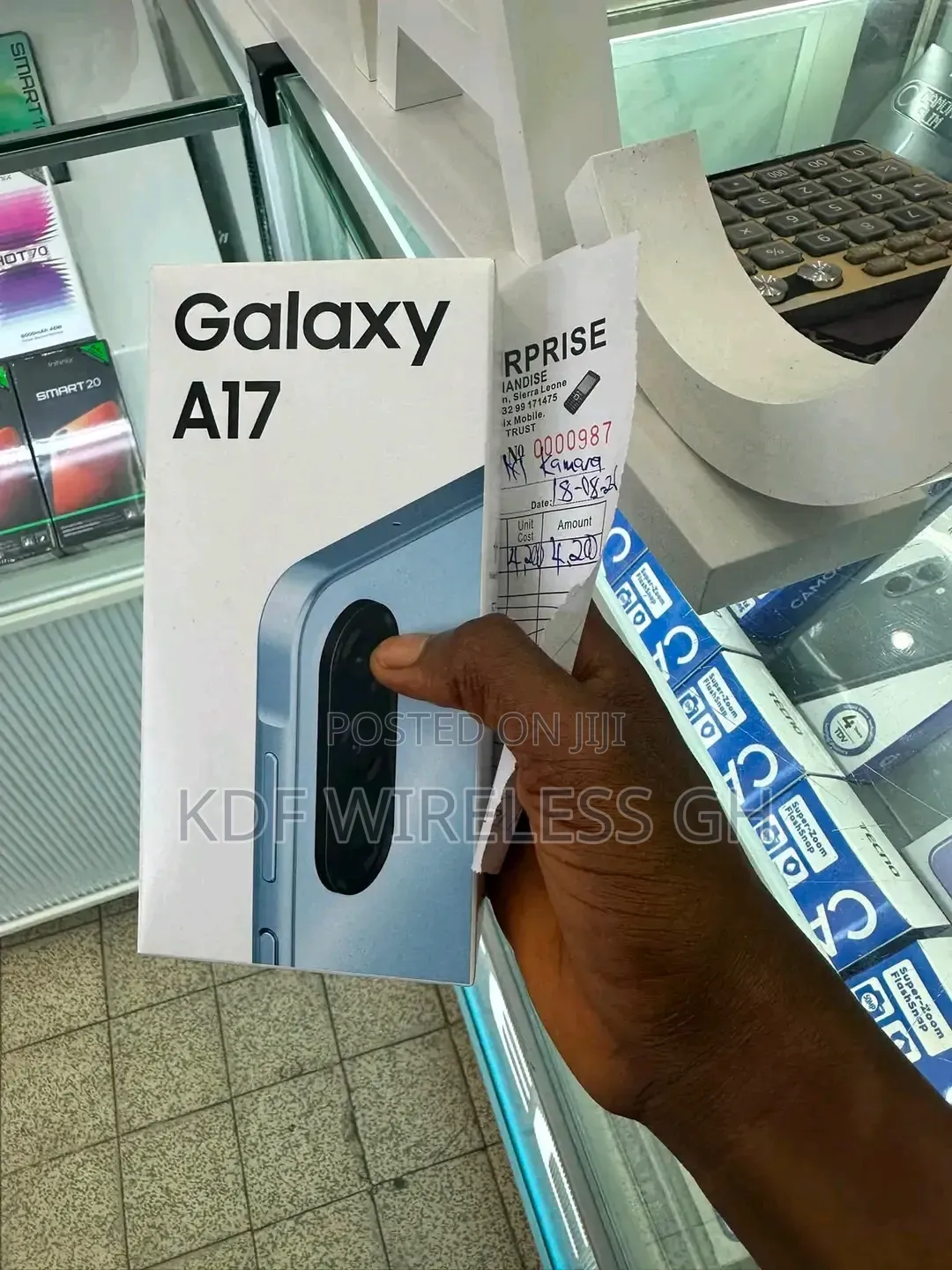 New Samsung Galaxy A17 256 GB Blue