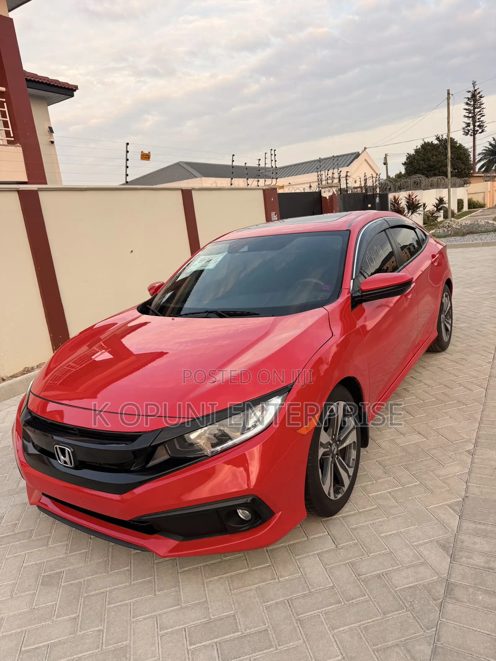 Honda Civic Sport 2021 Red