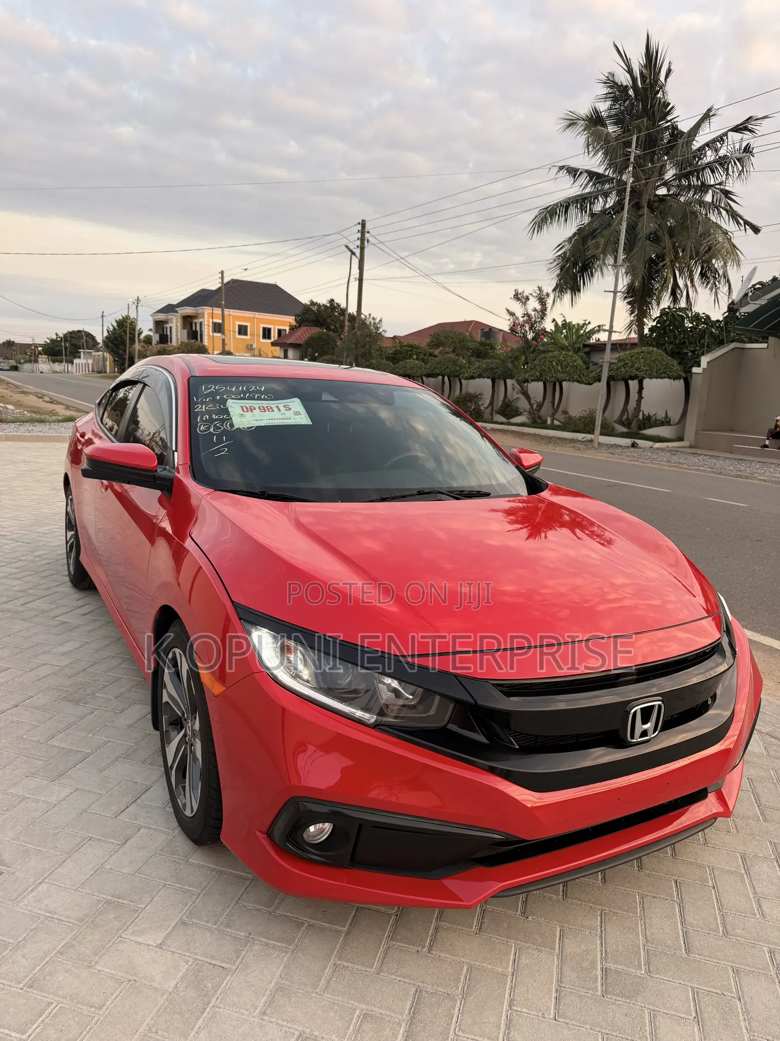 Honda Civic Sport 2021 Red